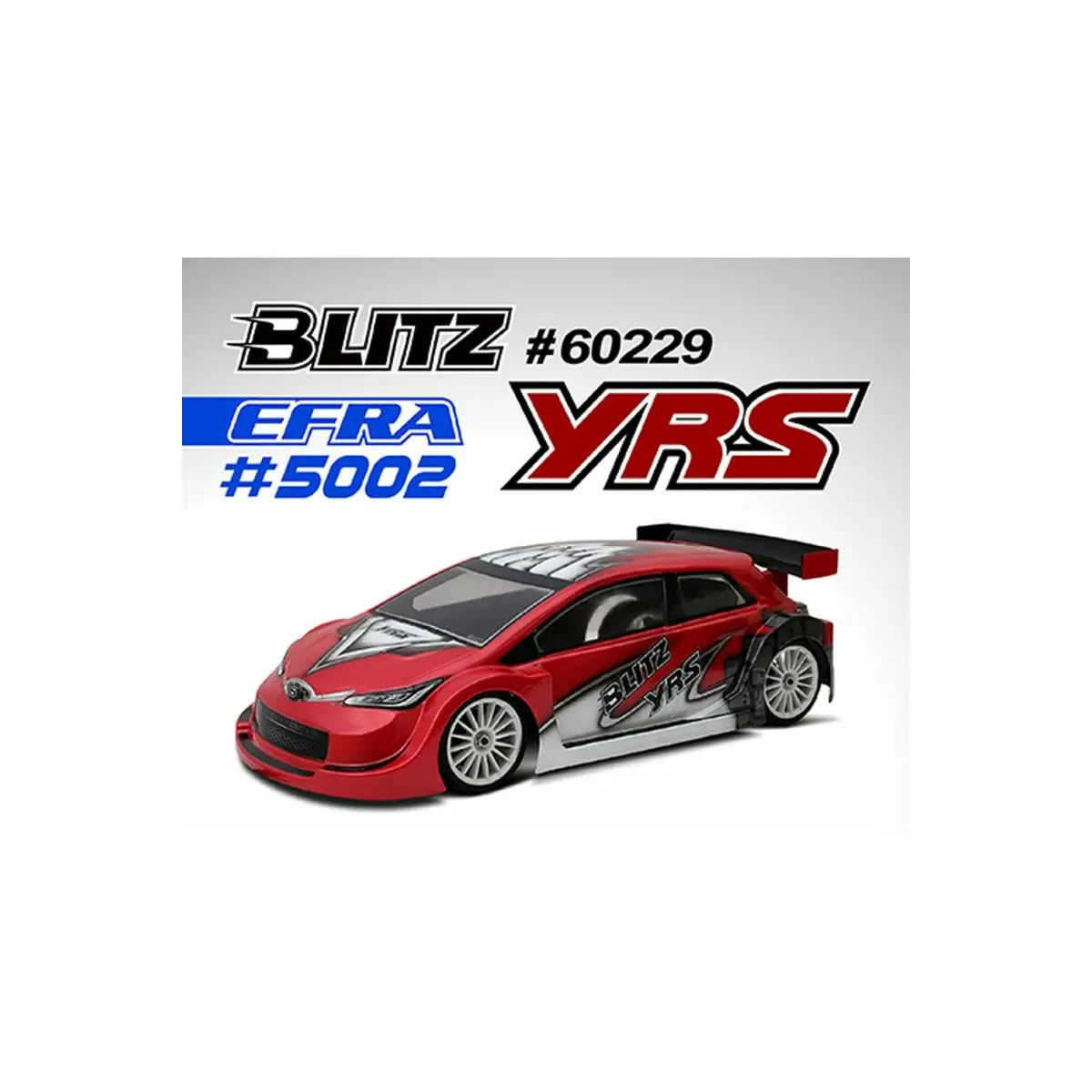 BLITZ YRS Hatchback 1/10th EP TC FF/FWD 190mm Light Body Shell